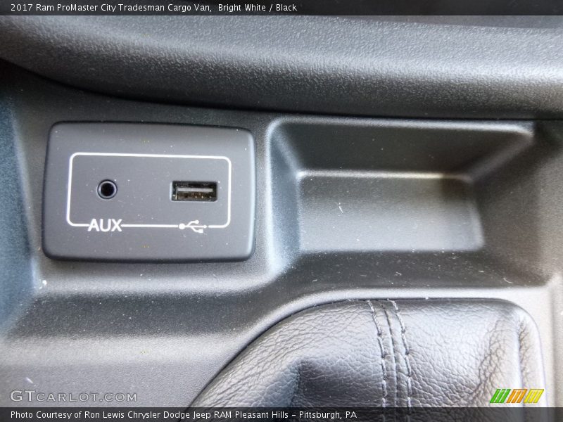 Bright White / Black 2017 Ram ProMaster City Tradesman Cargo Van