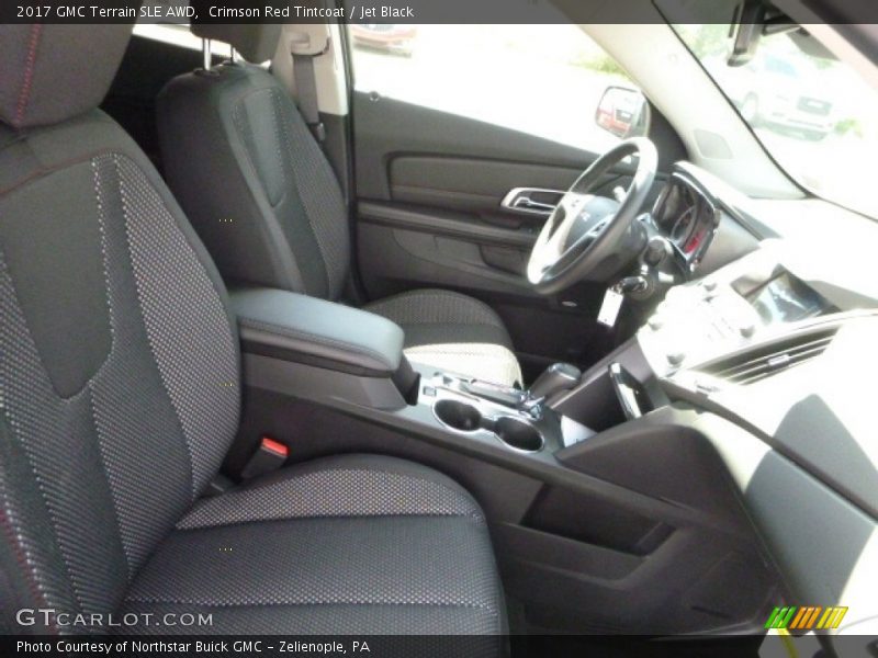 Crimson Red Tintcoat / Jet Black 2017 GMC Terrain SLE AWD
