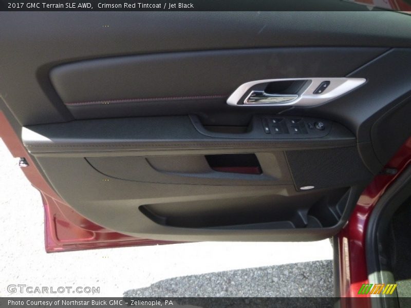 Crimson Red Tintcoat / Jet Black 2017 GMC Terrain SLE AWD