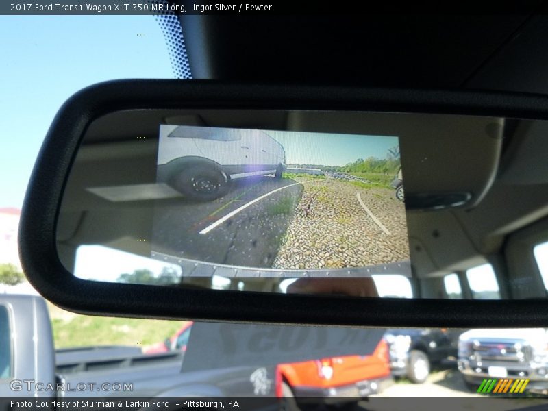 Ingot Silver / Pewter 2017 Ford Transit Wagon XLT 350 MR Long