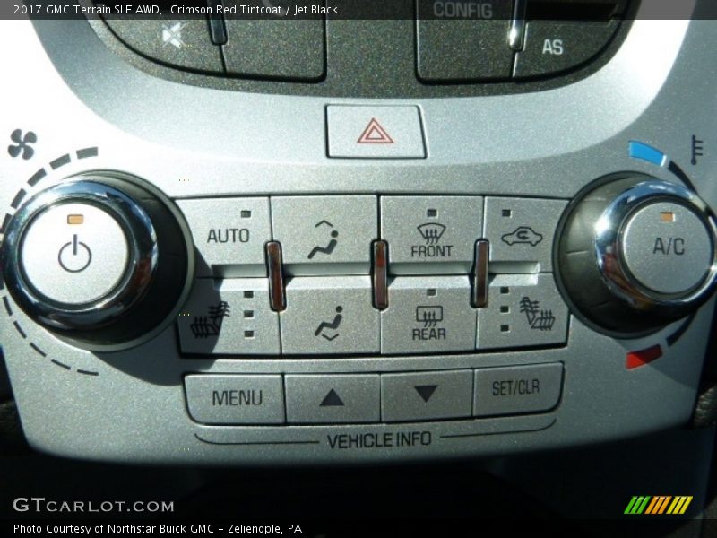 Crimson Red Tintcoat / Jet Black 2017 GMC Terrain SLE AWD