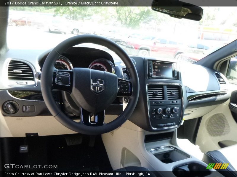 Dashboard of 2017 Grand Caravan SXT