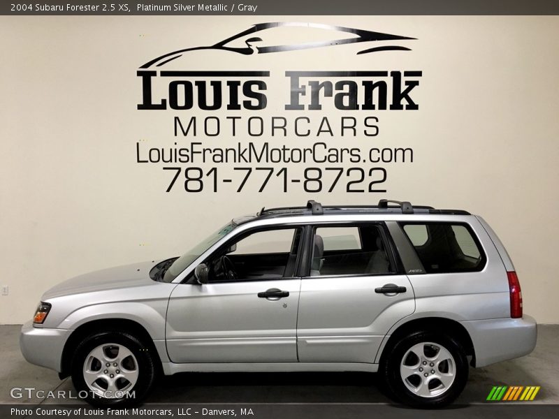 Platinum Silver Metallic / Gray 2004 Subaru Forester 2.5 XS