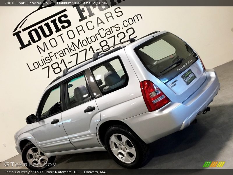 Platinum Silver Metallic / Gray 2004 Subaru Forester 2.5 XS