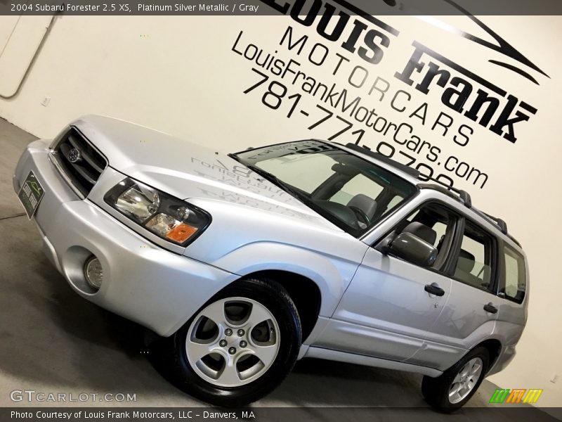 Platinum Silver Metallic / Gray 2004 Subaru Forester 2.5 XS