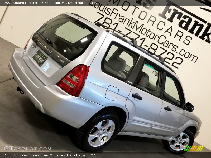 Platinum Silver Metallic / Gray 2004 Subaru Forester 2.5 XS