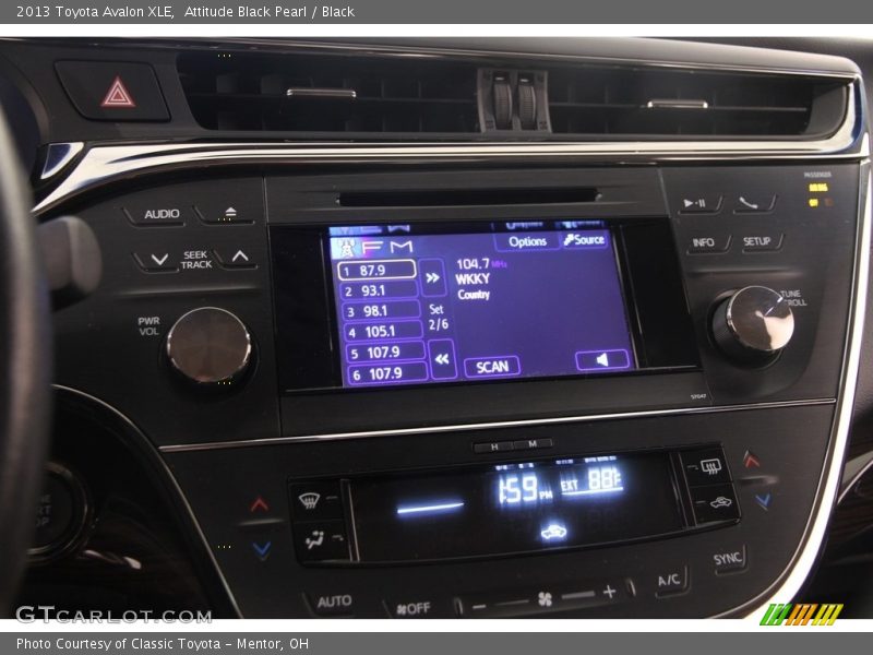 Attitude Black Pearl / Black 2013 Toyota Avalon XLE