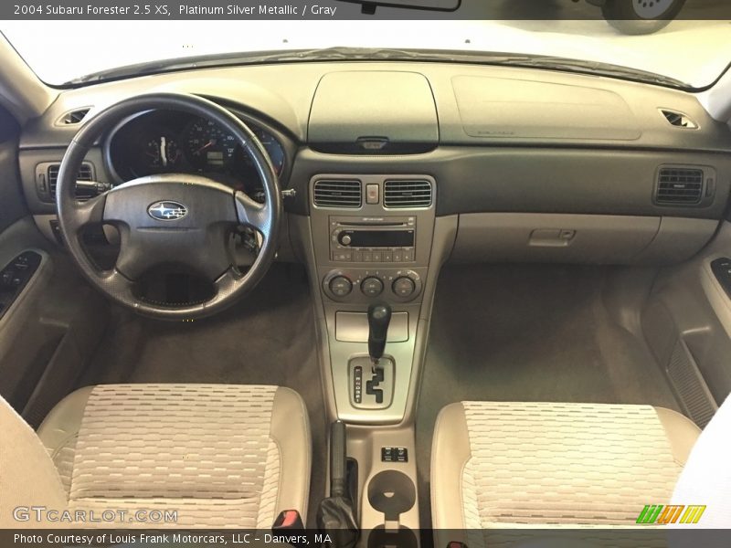 Platinum Silver Metallic / Gray 2004 Subaru Forester 2.5 XS