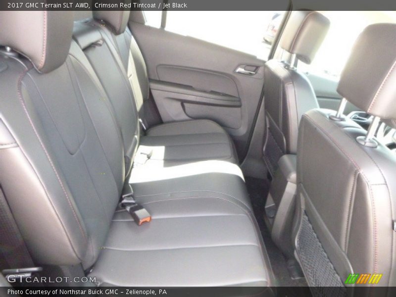 Crimson Red Tintcoat / Jet Black 2017 GMC Terrain SLT AWD