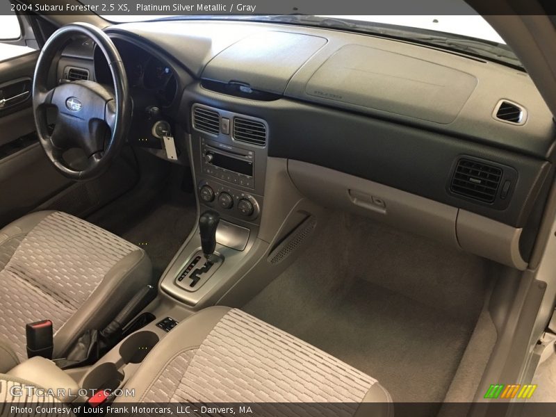 Platinum Silver Metallic / Gray 2004 Subaru Forester 2.5 XS