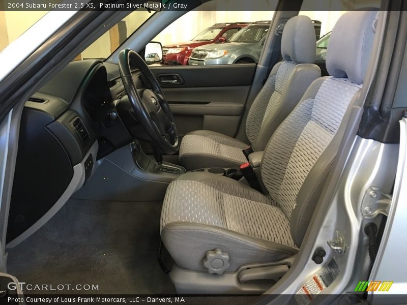Platinum Silver Metallic / Gray 2004 Subaru Forester 2.5 XS