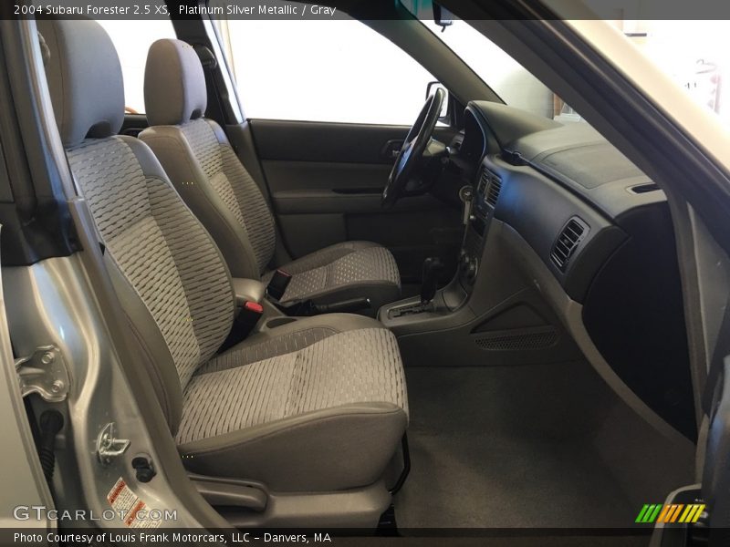 Platinum Silver Metallic / Gray 2004 Subaru Forester 2.5 XS
