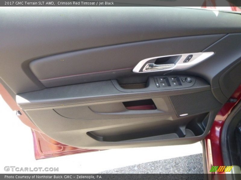 Crimson Red Tintcoat / Jet Black 2017 GMC Terrain SLT AWD