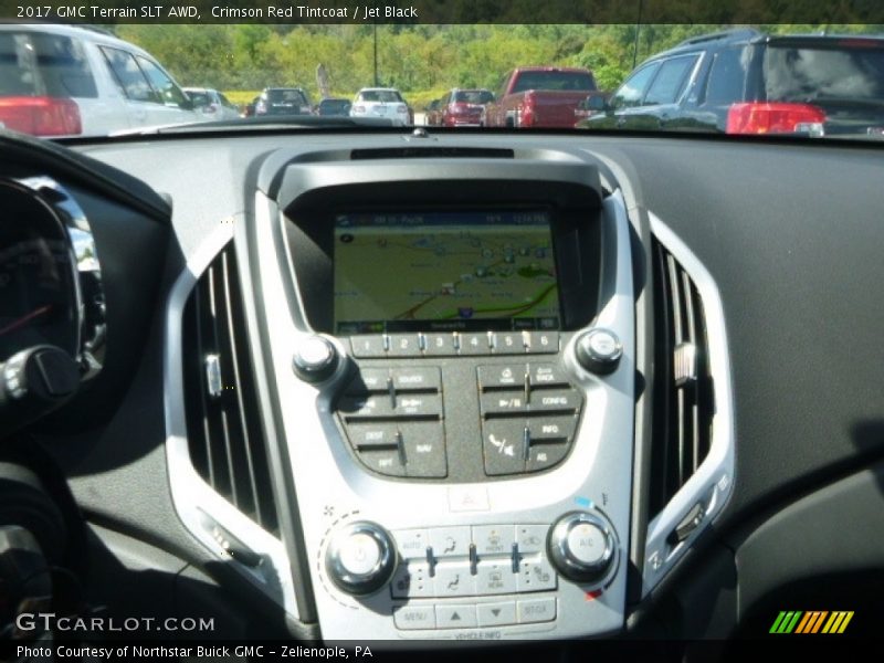 Crimson Red Tintcoat / Jet Black 2017 GMC Terrain SLT AWD