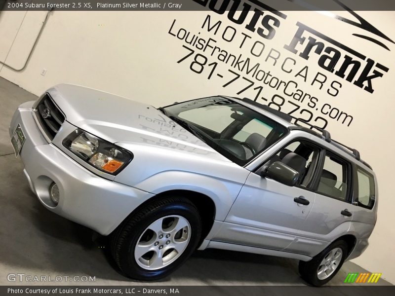 Platinum Silver Metallic / Gray 2004 Subaru Forester 2.5 XS