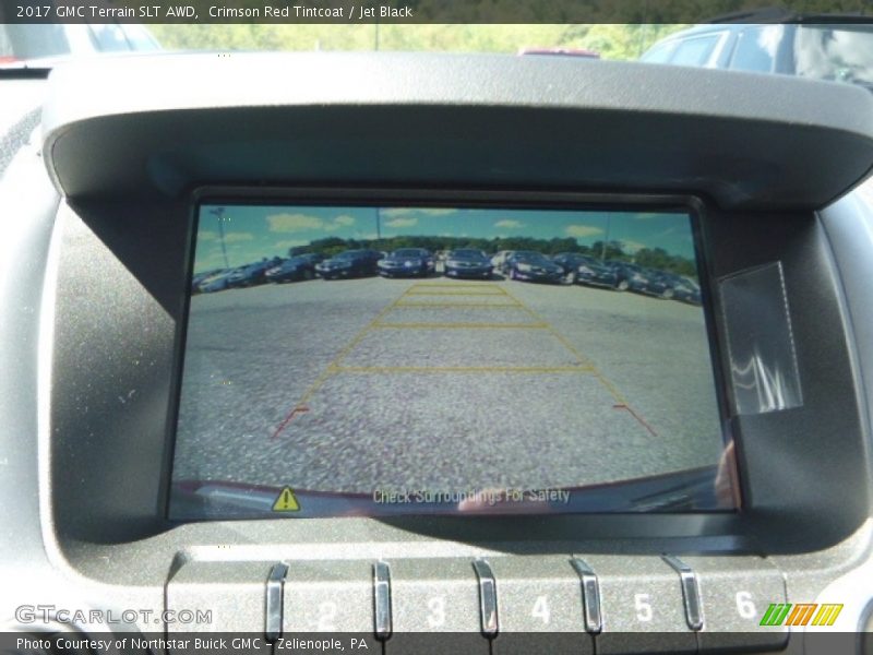 Crimson Red Tintcoat / Jet Black 2017 GMC Terrain SLT AWD