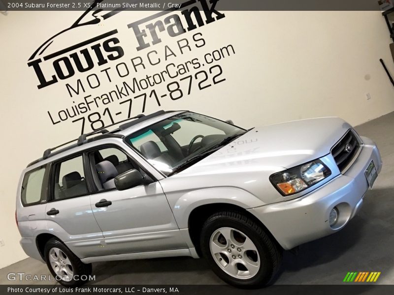Platinum Silver Metallic / Gray 2004 Subaru Forester 2.5 XS