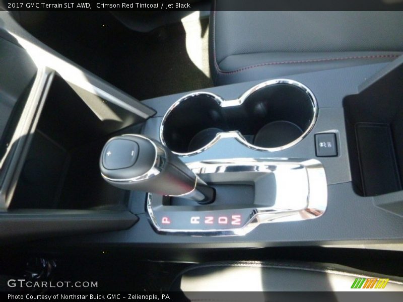 Crimson Red Tintcoat / Jet Black 2017 GMC Terrain SLT AWD