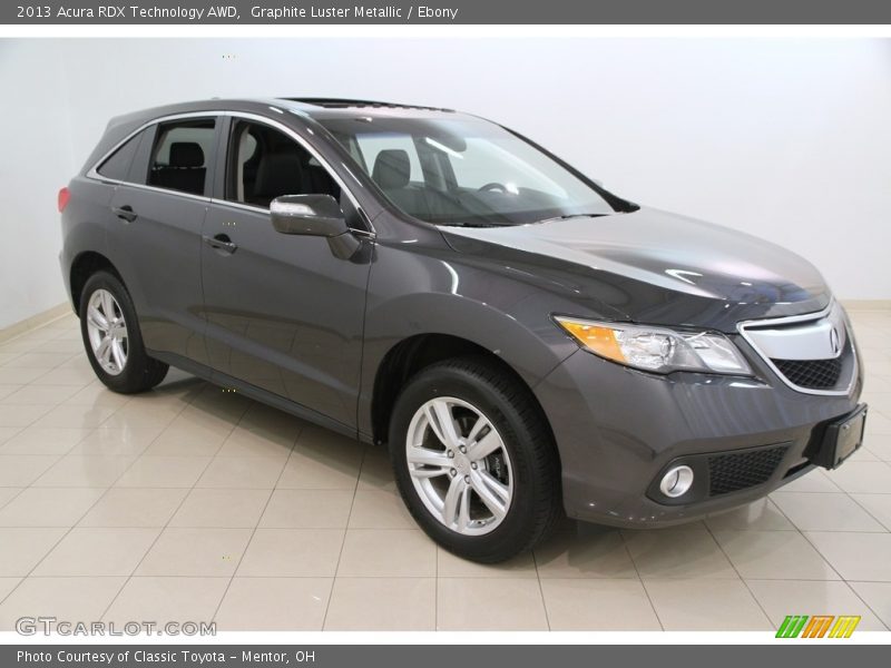 Graphite Luster Metallic / Ebony 2013 Acura RDX Technology AWD
