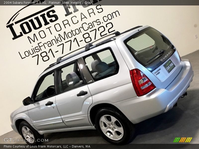 Platinum Silver Metallic / Gray 2004 Subaru Forester 2.5 XS