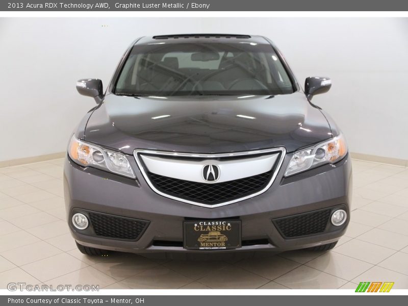 Graphite Luster Metallic / Ebony 2013 Acura RDX Technology AWD