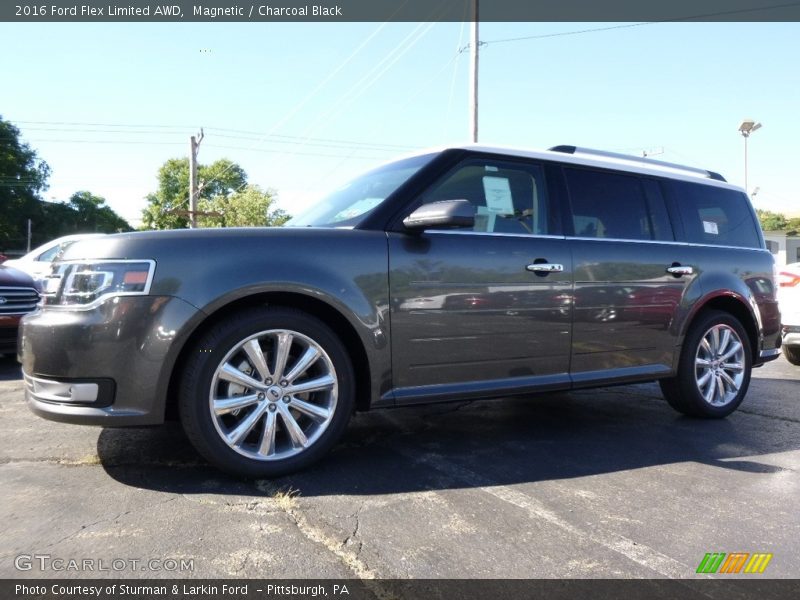 Magnetic / Charcoal Black 2016 Ford Flex Limited AWD