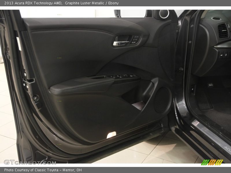 Graphite Luster Metallic / Ebony 2013 Acura RDX Technology AWD