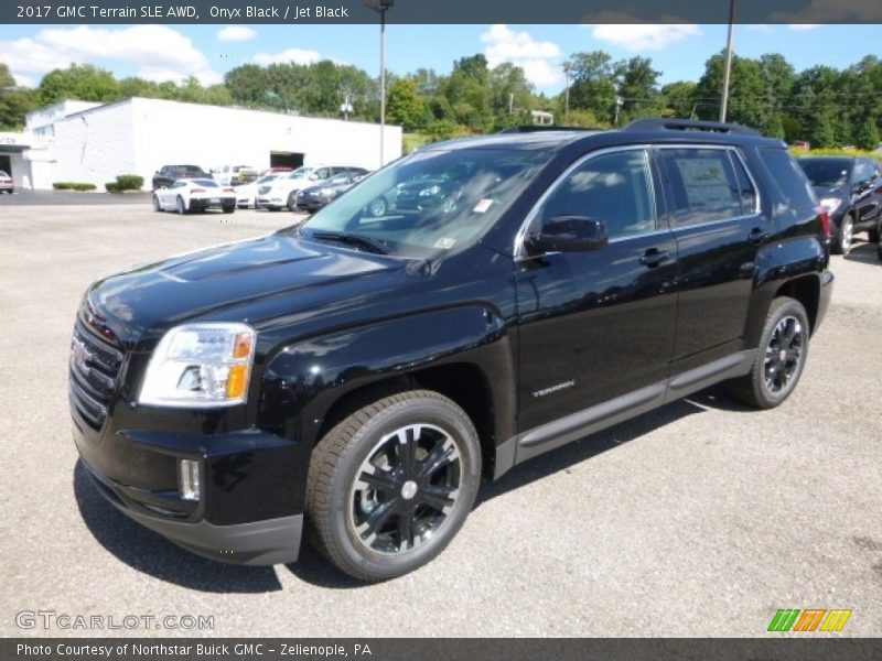 Onyx Black / Jet Black 2017 GMC Terrain SLE AWD