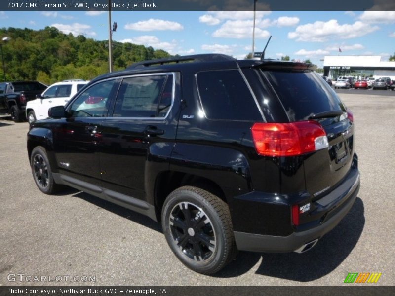 Onyx Black / Jet Black 2017 GMC Terrain SLE AWD