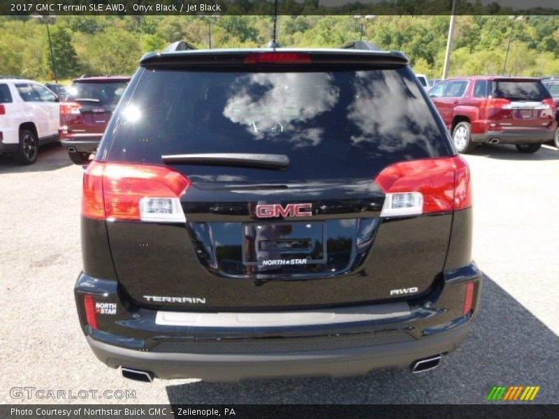 Onyx Black / Jet Black 2017 GMC Terrain SLE AWD