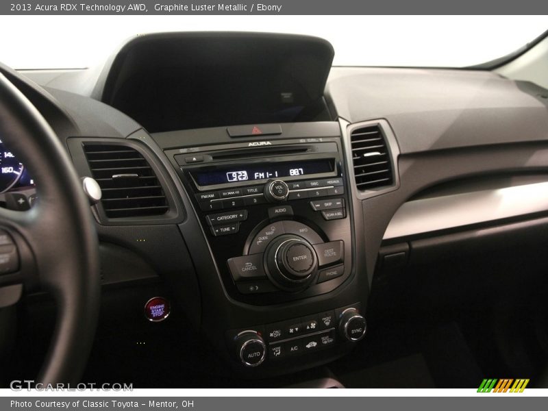 Graphite Luster Metallic / Ebony 2013 Acura RDX Technology AWD