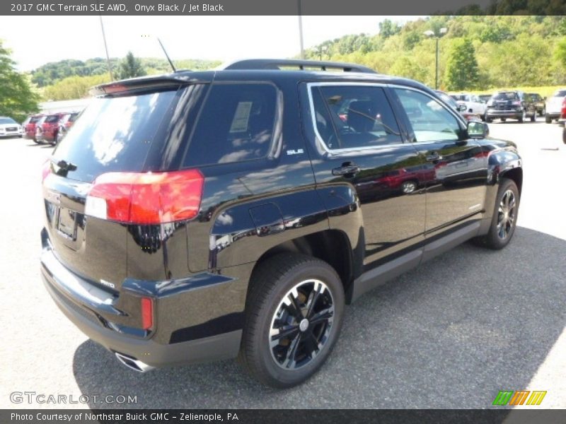 Onyx Black / Jet Black 2017 GMC Terrain SLE AWD