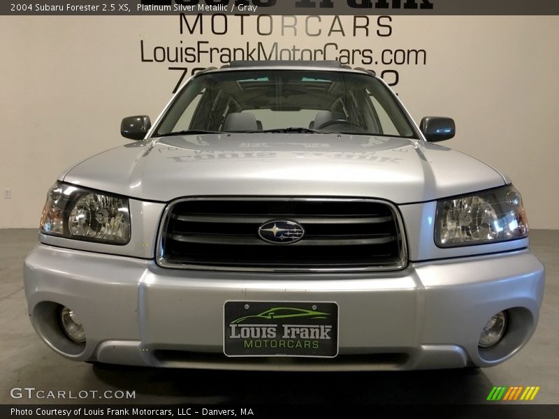 Platinum Silver Metallic / Gray 2004 Subaru Forester 2.5 XS
