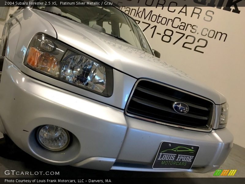 Platinum Silver Metallic / Gray 2004 Subaru Forester 2.5 XS
