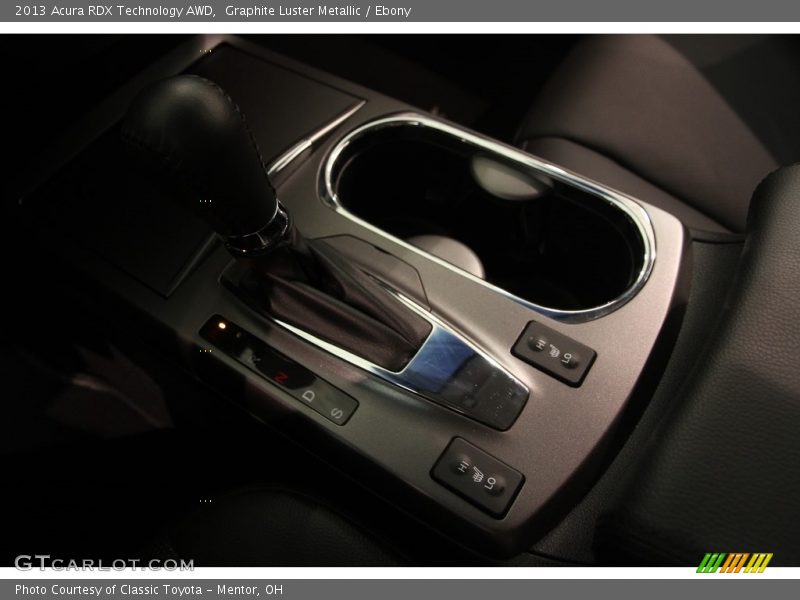 Graphite Luster Metallic / Ebony 2013 Acura RDX Technology AWD