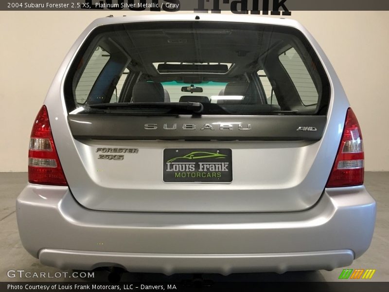 Platinum Silver Metallic / Gray 2004 Subaru Forester 2.5 XS