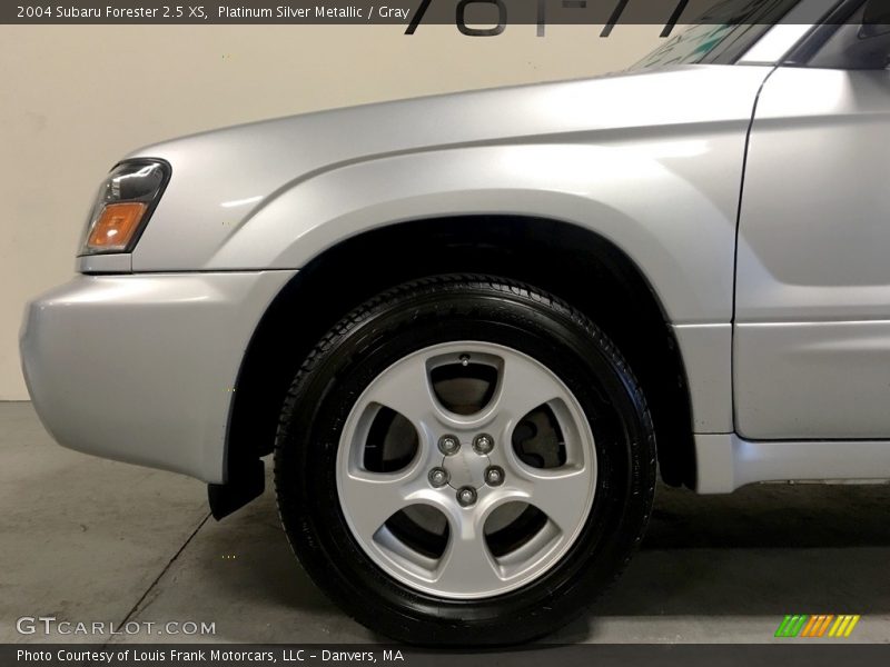 Platinum Silver Metallic / Gray 2004 Subaru Forester 2.5 XS