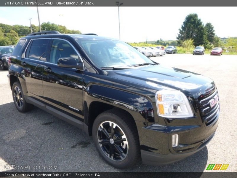 Onyx Black / Jet Black 2017 GMC Terrain SLE AWD