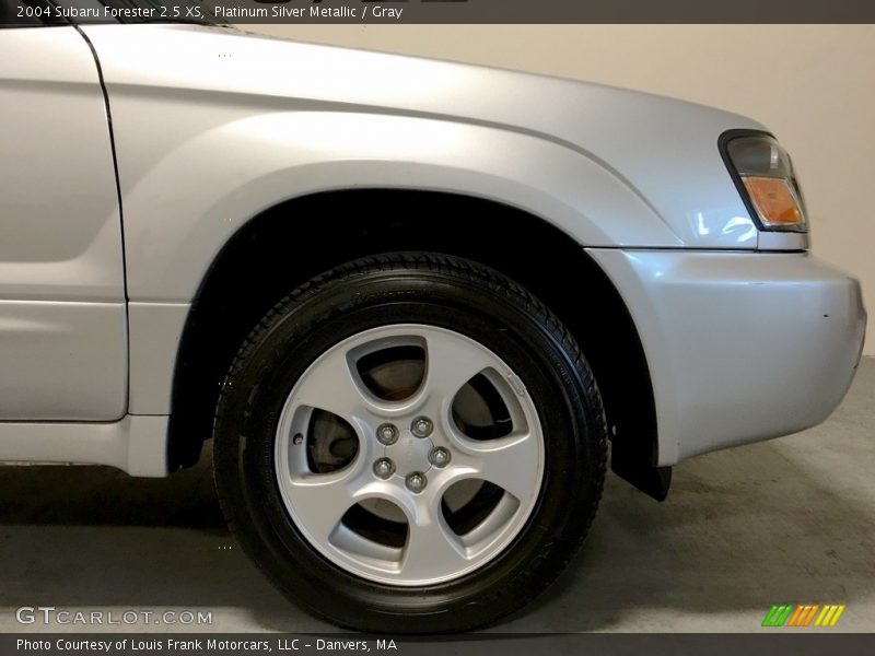 Platinum Silver Metallic / Gray 2004 Subaru Forester 2.5 XS