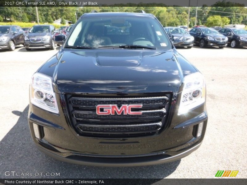 Onyx Black / Jet Black 2017 GMC Terrain SLE AWD