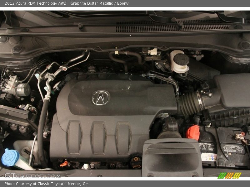 Graphite Luster Metallic / Ebony 2013 Acura RDX Technology AWD