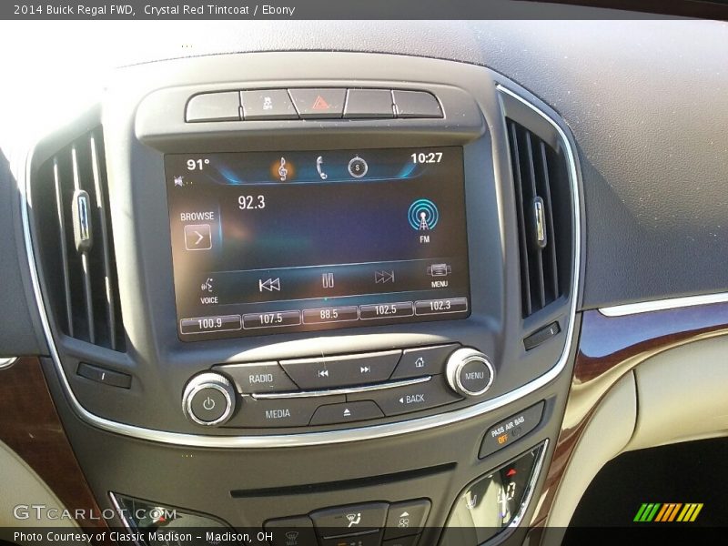 Crystal Red Tintcoat / Ebony 2014 Buick Regal FWD