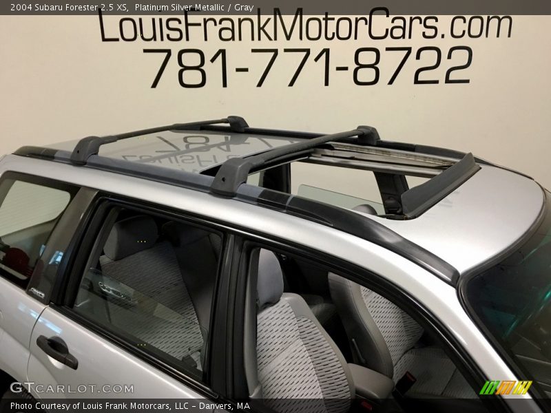 Platinum Silver Metallic / Gray 2004 Subaru Forester 2.5 XS