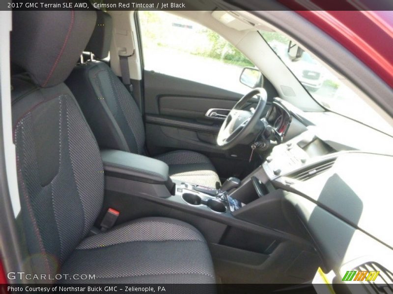 Crimson Red Tintcoat / Jet Black 2017 GMC Terrain SLE AWD