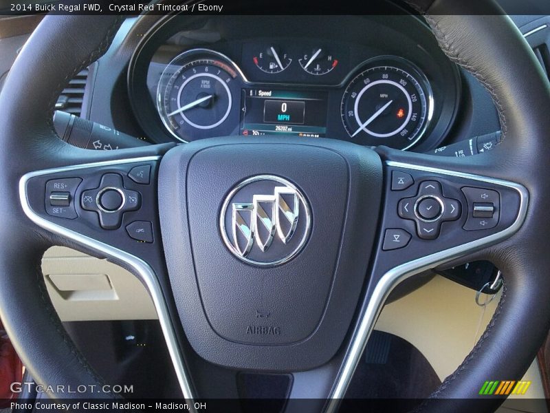 Crystal Red Tintcoat / Ebony 2014 Buick Regal FWD