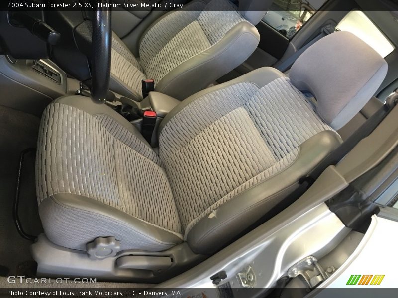 Platinum Silver Metallic / Gray 2004 Subaru Forester 2.5 XS