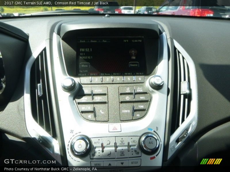 Crimson Red Tintcoat / Jet Black 2017 GMC Terrain SLE AWD