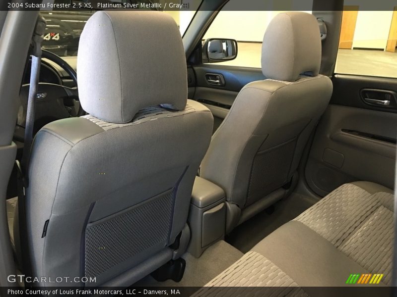 Platinum Silver Metallic / Gray 2004 Subaru Forester 2.5 XS