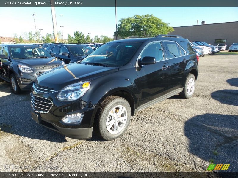 Black / Jet Black 2017 Chevrolet Equinox LT