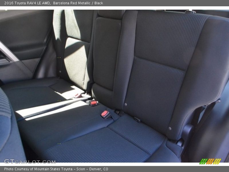Barcelona Red Metallic / Black 2016 Toyota RAV4 LE AWD